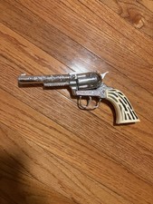Vintage PONY BOY Western Cowboy Toy Cap Gun Pistol Diecast Metal