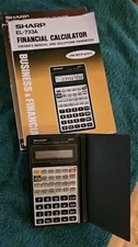 Sharp EL-733A Financial Calculator