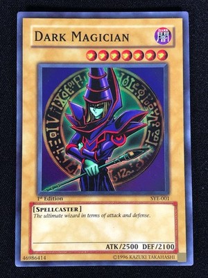 Yugioh Dark Magician SYE-001 1st Super (LP)