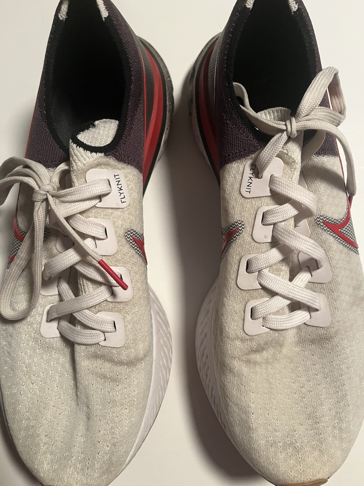 Nike React Infinity Run Flyknit Platinum Tint Tea… - image 3