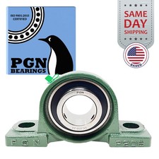 UCP208-24 Solid Base Pillow Block Bearing 1-1/2" Bore Self Aligning 2 Bolt