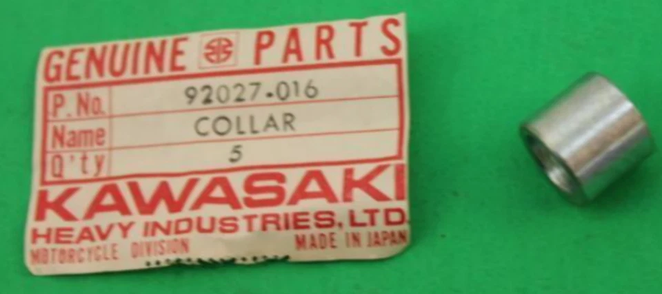 REPOSAPIÉS KAWASAKI J1TR D1 W1 F2TR PARTE CUELLO PLEGABLE # 92027-016 NUEVO DE STOCK Foto 2 de 4