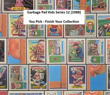 1988 Garbage Pail Kids Series 12 - You Pick - Fair to Good Condition