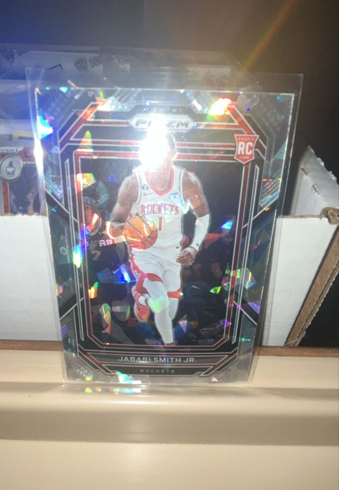 2022-23 Panini Prizm - Jabari Smith Jr. #228 Ice Prizm (RC)