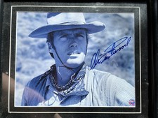 Clint Eastwood Western / Cowboy Actor Signed 8x10 Photo Hologram COA