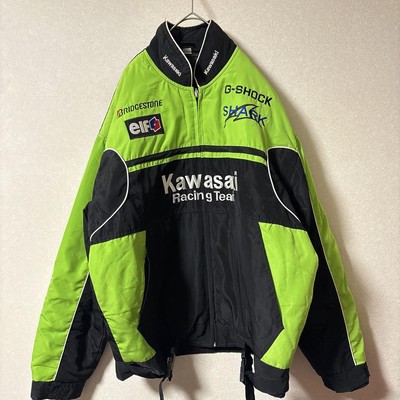 vintage kawasaki racing jacket motorcycle [Used EXC] limited From