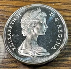 1967 Canada Silver Dollar Supergem White BU Heavy Cameo PL CHRC