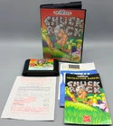 Chuck Rock Sega Genesis CIB Complete W/ Manual + Inserts & Receipt Authentic