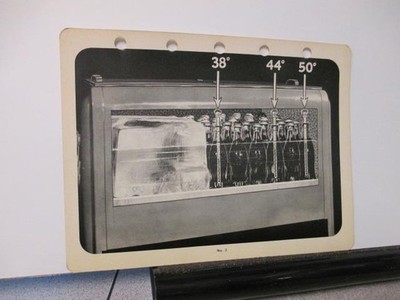 COCA COLA 1940 salesman sample VENDING MACHINE cooler