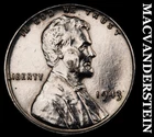 1943 Lincoln Wheat Cent - Super Choice Gem Brilliant Uncirculated MS++++  #i3199