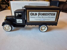 ERTL 1931 Hawkeye Truck Old Forrester Die Cast Coin Bank With Key Original Box