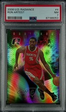2008-09 Upper Deck Radiance /299 Metta World Peace Ron Artest #4 PSA 7 1ek2