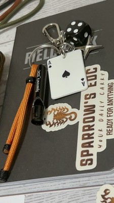 Sparrow s EDC Collection Lucky Charm Keychain