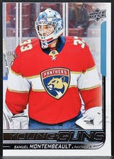2018-19 Upper Deck Series 2 Young Guns Samuel Montembeault 242 RC 8241