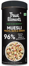 True Elements Muesli Fruits, Nuts & Seeds for Weight Management, digestion 400gm