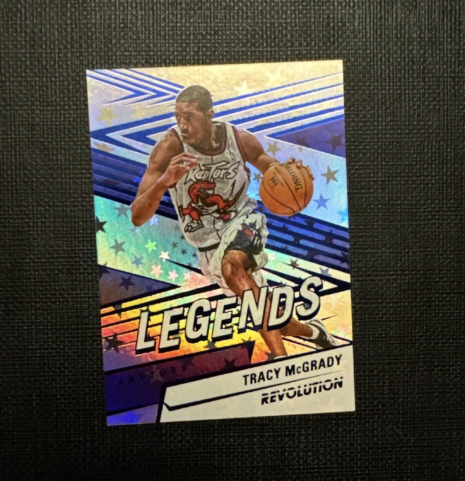 2024 Panini Revolution Legends Tracy McGrady Blue Astro #32/99 SP #173