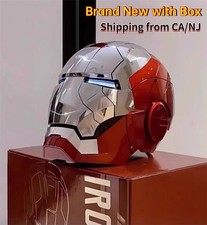 Autoking Iron Man Helmet MK5 1/1 Voice-controlled Mask Transform Cosplay Prop