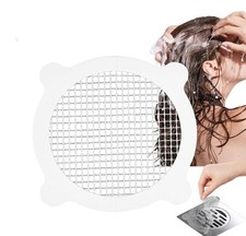 30Pc Disposable Shower Drain Hair Catcher Mesh Sink Filter Stickers