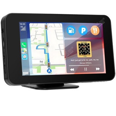 4.7'' Zoll Tragbarer Apple CarPlay und Android Auto Wireless Display Autoradio