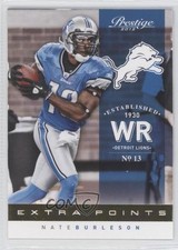 2012 Playoff Prestige Extra Points Gold Nate Burleson #63 1f0