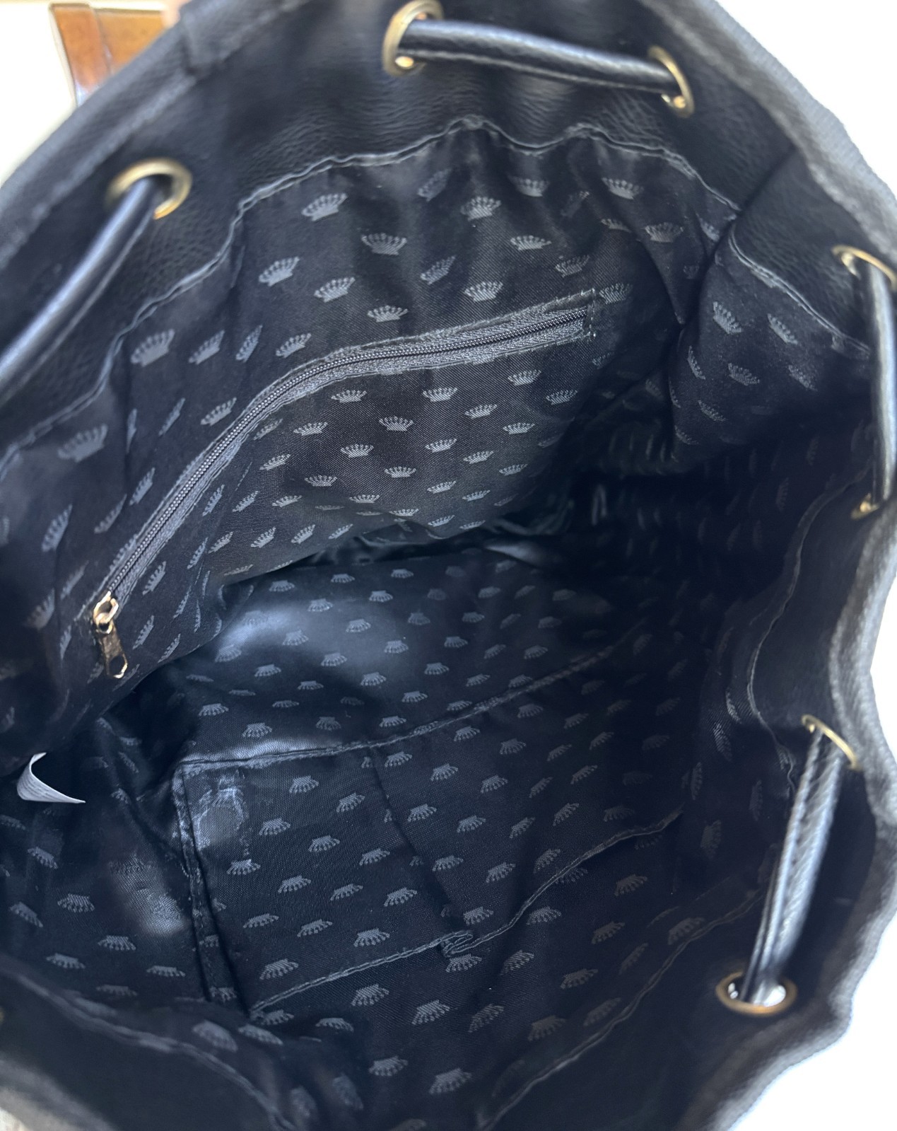 Juicy Couture Holographic Silver Sequin Leopard Print Backpack — image 9