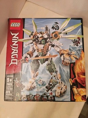 LEGO 70676 NINJAGO Lloyd's Titan Mech 876 Pcs 6 Figs New Sealed Retired 2020