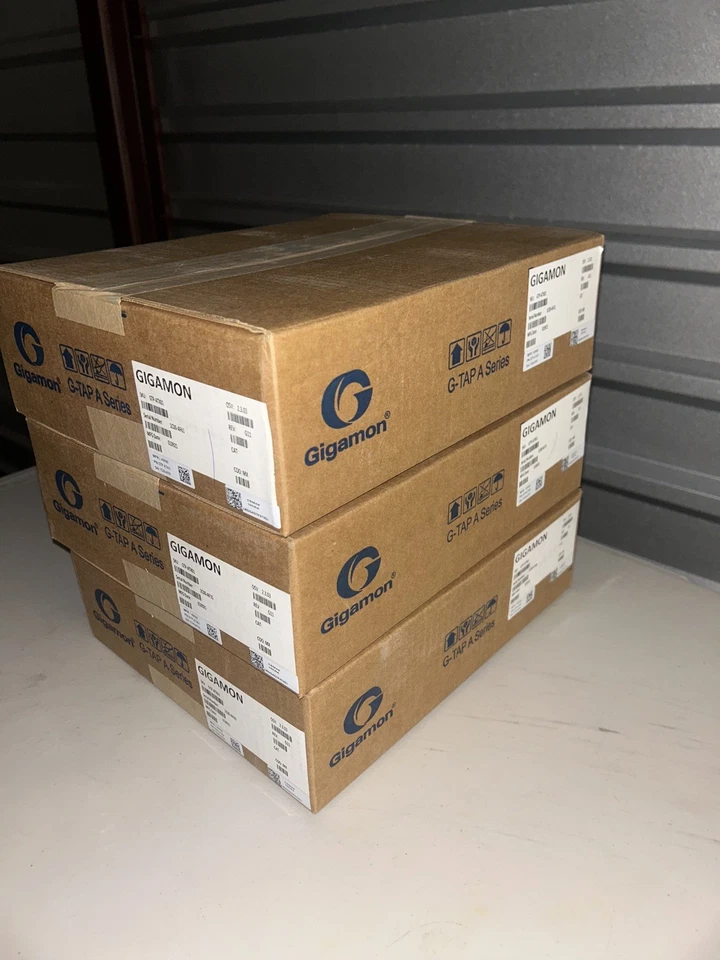 3 UNIDADES NUEVO Divisor de grifo de red Gigamon G-TAP A-TX “Always On”, GTP-ATX01 Foto 3 de 4