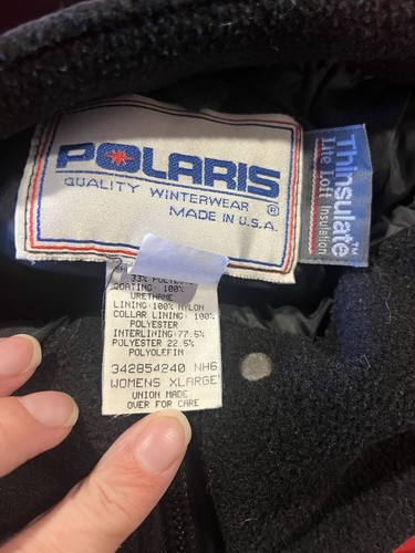 Polaris Thinsulate Woman’s Vintage Snowmobile Jacket USA Size XL - Bild 8 von 8