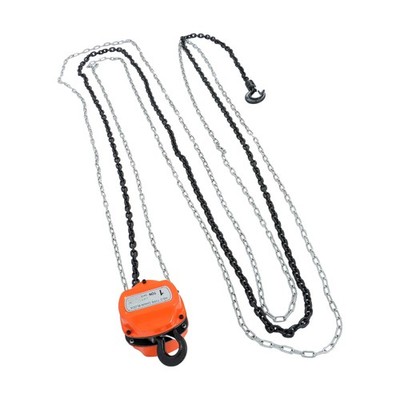 Hand Chain Hoist 1 Ton Capacity 20 FT Manual Hand Lift G80 Chain Block Hoist