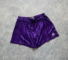 Adidas Equipment Football Shorts 90s Soccer Vintage Purple Mens Size L D8