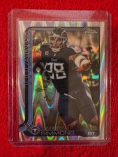 2025 Topps Chrome RayWave Refractor Jeffery Simmons