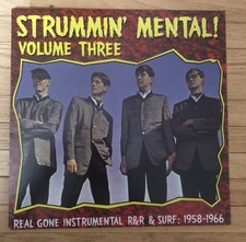 Strummin Mental Vol 3 Various Vinyl LP Instrumental Rock & Surf 1958-1966