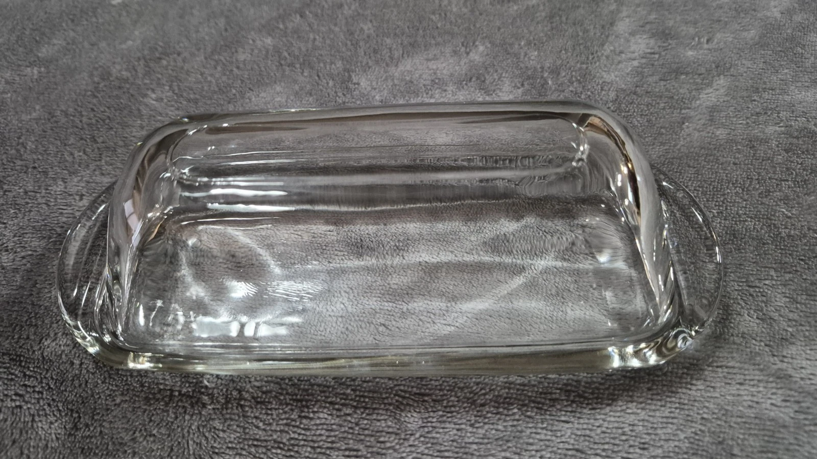 Vintage Glass Butter Dish with Lid Clear Unbranded In Great Shape
Opens in a new window or tab