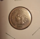 1876 Indian Head Cent 1c Higher Grade XF - AU Better Date #94256