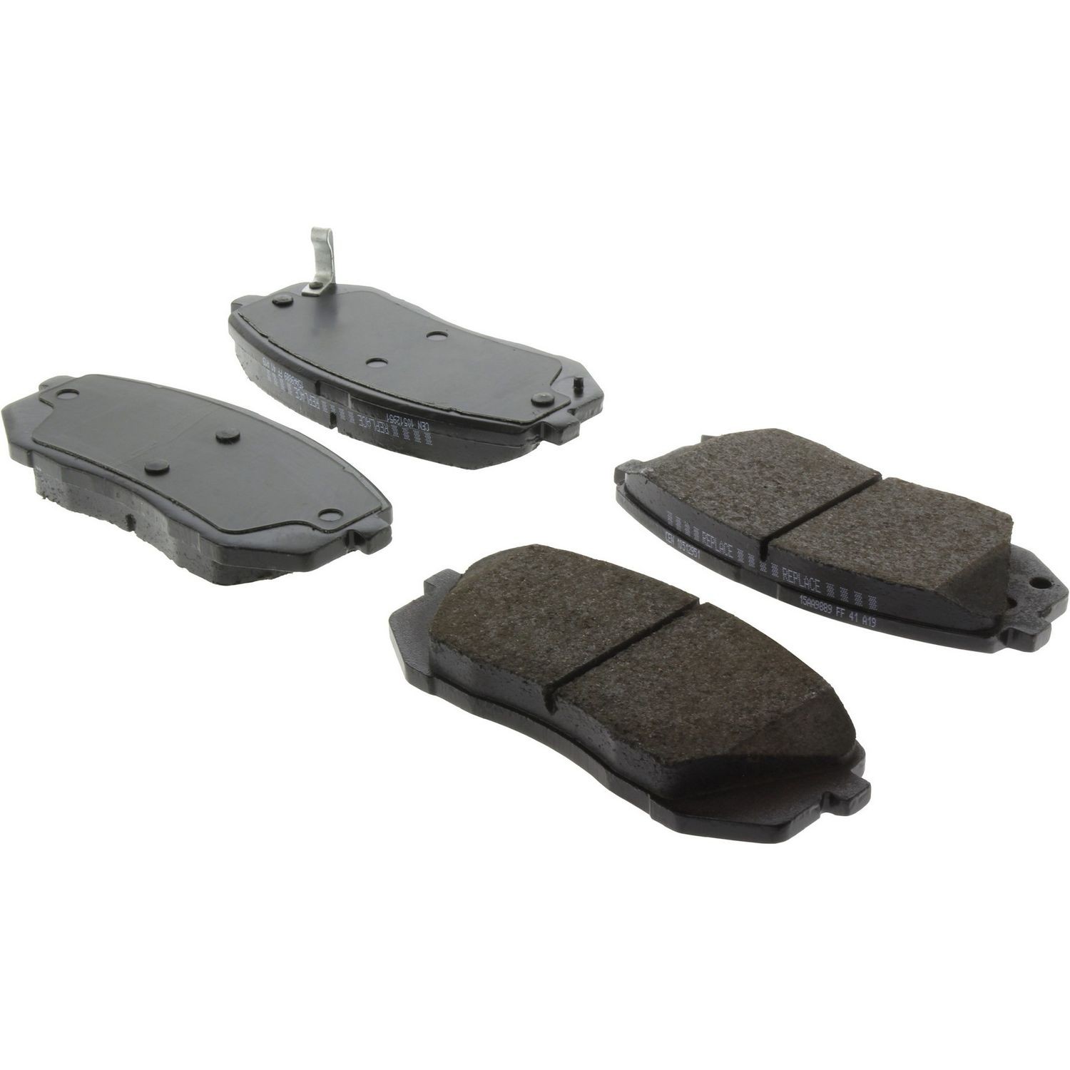 Centric Parts 105.12951 Posi Quiet Ceramic Brake Pads with Shims and Hardware