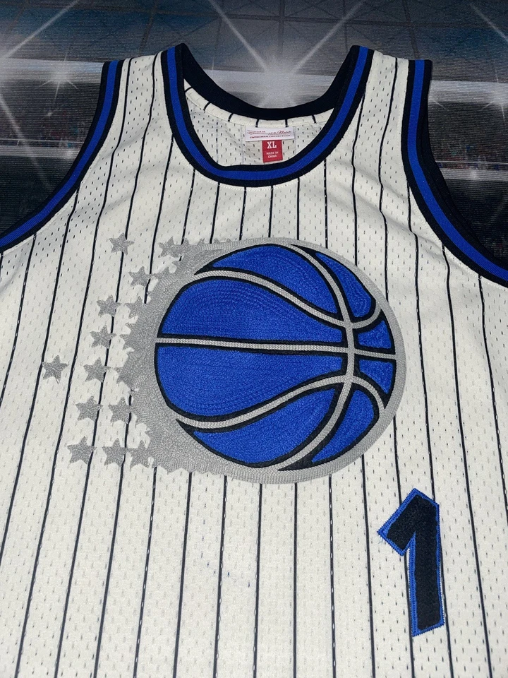 Футболка Anfernee «Penny» Hardaway Orlando Magic No1 Mitchell & Ness размер XL бывшая в употреблении - Изображение 3 из 4