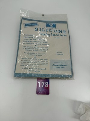 Vintage Liberty Products Co. reversible silicone ironing board cover.