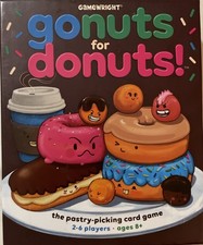 Gamewright Gonuts For Donuts Card Game Daily Magic 2017 Complete Rare