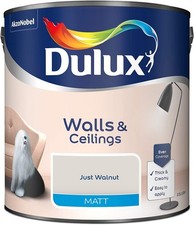 Dulux Emulsion Paint Matt or Silk All Colours 2.5L Walls & Ceiling