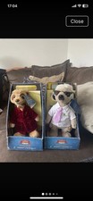 2 Meerkats From Compare The Meerkat Soft Toy Plush with Certificate In Box