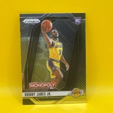 2024-25 Prizm Monopoly Bronny James Jr. Prizm Error  SSP🔥🔥🔥🔥🔥