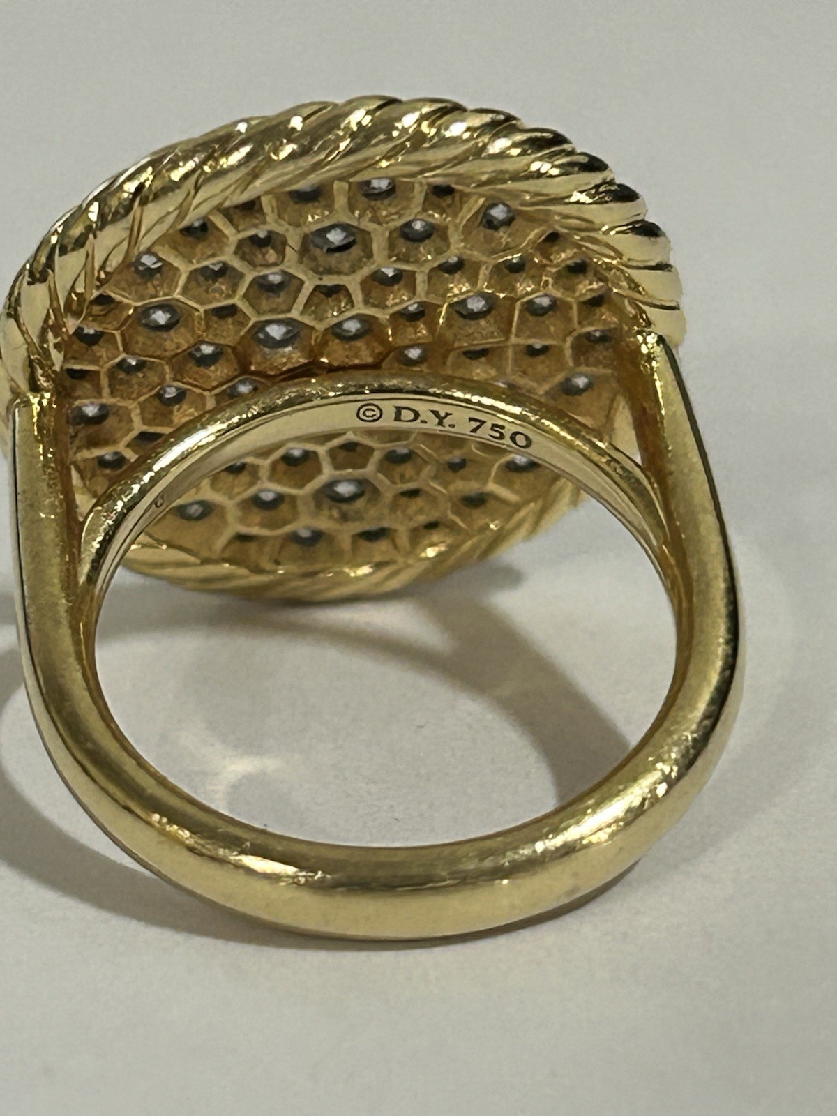 Authentic David Yurman Elements Diamond Ring Wome… - image 24