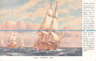 R237265 H M S Victory 1803 Chatham Werft in 1765 Charpentier