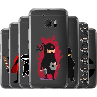 dessana Ninja Schutz Hülle Case Handy Tasche passend für HTC