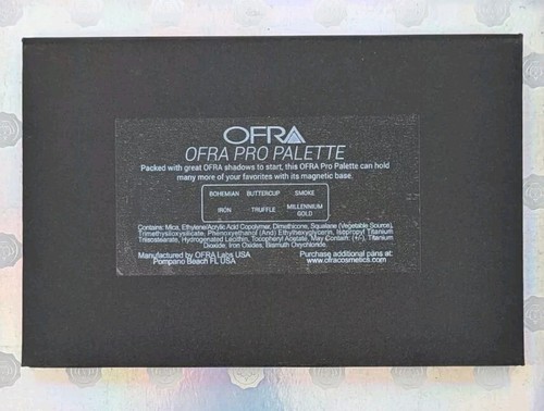 Ofra Magnetic Pro Palette Bohemian Buttercup Smoke Iron Truffle Millennium Gold - Picture 6 of 6