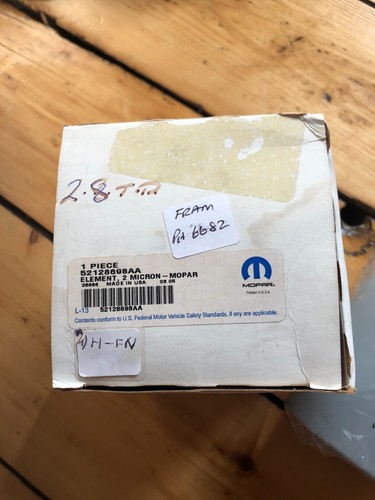 Mopar 52128698AA Oil Filter PH6682 - Picture 2 of 3