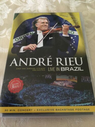 ANDRE RIEU - LIVE IN BRAZIL 2012 - HISTORY MAKING CONCERTS -VGC - FREE STD POST* - Picture 1 of 3