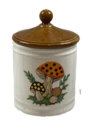 Vintage Merry Mushroom Canister Set Sears Roebuck and Co. 1976 | eBay