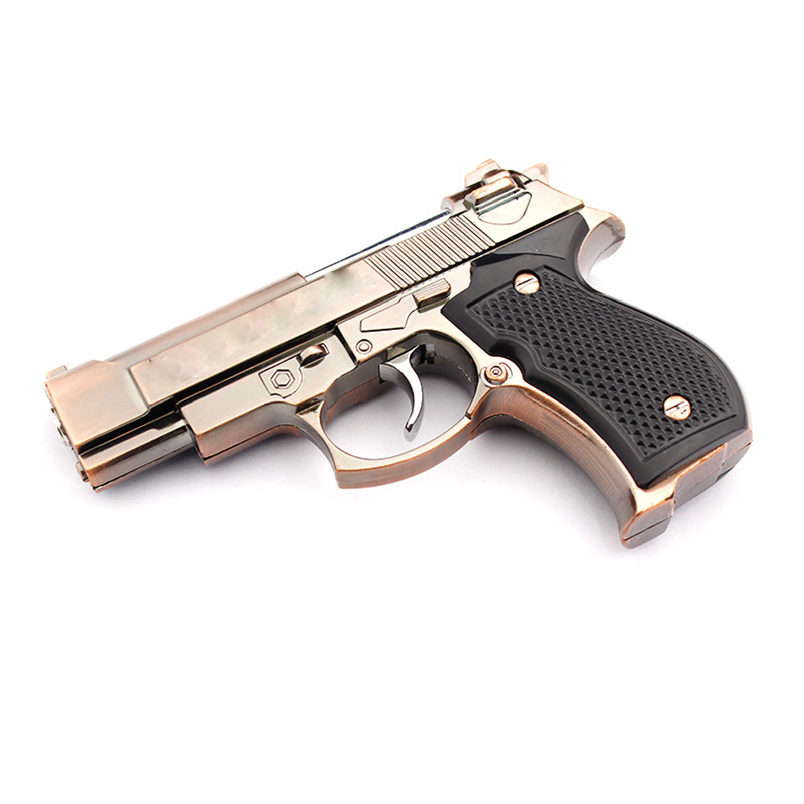 Gun Lighter-Refill<wbr/>able Torch Flame Inflatable Pistol Cigarette Gun Lighter
