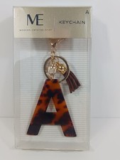 Modern Expressions "A Monogram Keychain with Tassel